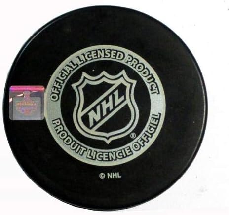 Носители на Купа Стенли 2012 Лос Анджелис Кингс Официалната Хокейна шайба НХЛ - Хокей карта
