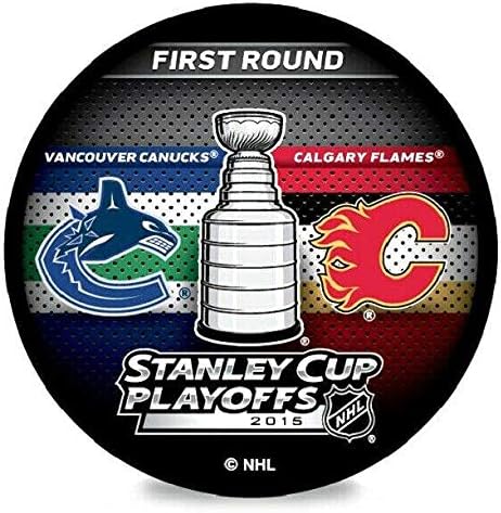 Плейофите за Купа Стенли 2015 1-ия кръг на Канъкс - Флеймс Официален мач NHL хокей - Хокей карта