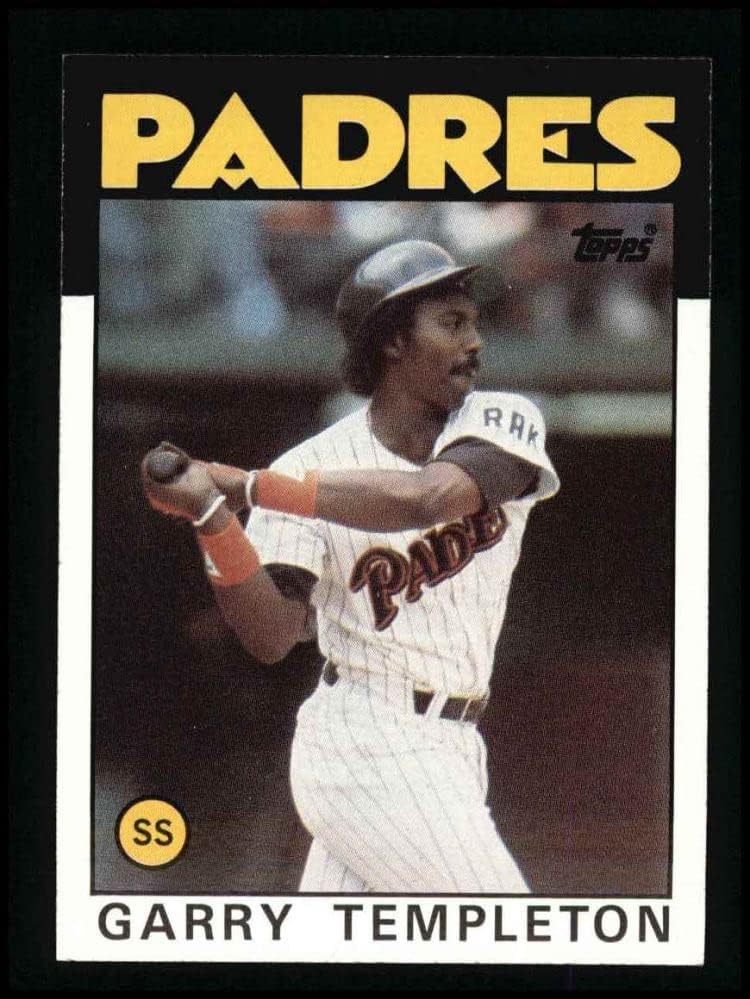 1986 Topps 90 Хари Темпълтън Сан Диего Падрес (Бейзболна картичка) NM/MT Падрес