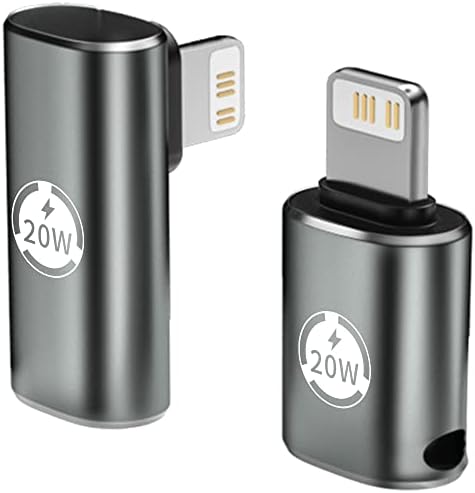 USB Адаптер C за да се свържете подсветка, поддръжка на 18 W PD, за телефона, 12/11/8 X XR/XS/SE/7Plus Max pad Air Mini Type е Съвместима с поддръжка на зареждане и пренос на данни (2 комплекта адаптер USB C за да се