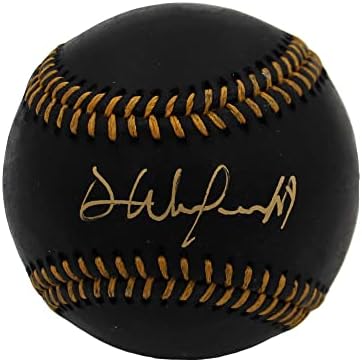 Дейв Winfield С Автограф / с Автограф на Официалния Представител на Висшата лига на Черно бейзбол Ню Йорк Роулингс