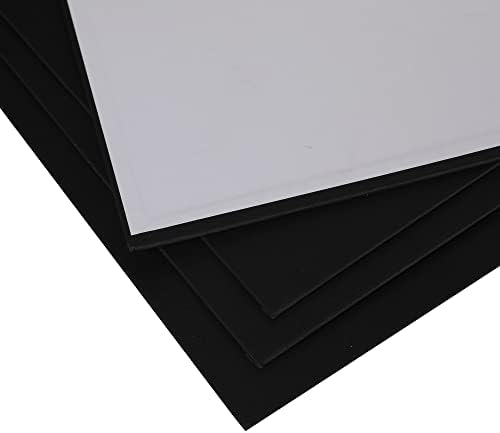 Черно платно Zingarts 11x14 инча, 12 опаковки, панел за рисуване от памук с грунд. Черно платно за рисуване, предназначени за професионалисти, студенти и деца, за акрилни бои, Маслени бои, акварел, гваш