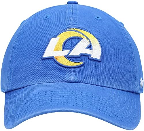 47 Мъжка бейзболна шапка на Кралски Los Angeles Овни Clean Up Primary LA с регулируема глава