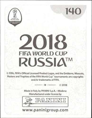 Етикети световното Първенство Панини 2018 Русия 140 Даниел Карвахал Испания Футболна стикер
