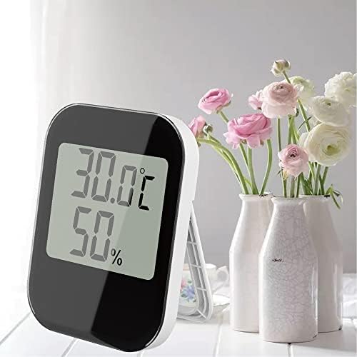 HNKDD Цифрова Потребителска Термометър Стаен Влагомер за Измерване Влажността в Помещението Уред за Показване на Температурата за Офис