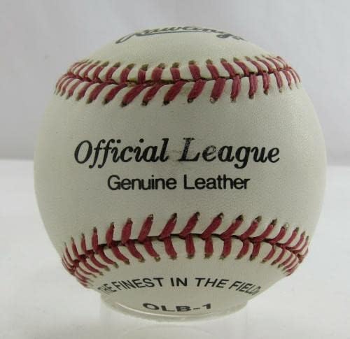 Боб Хэмелин Подписа Автограф Rawlings Baseball Б92 - Бейзболни Топки С Автографи