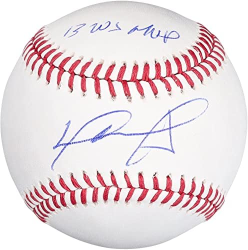 Играта на топка на Дейвид Ортиса Бостън Ред Сокс с автограф MVP WS 2013 - Бейзболни топки с автографи