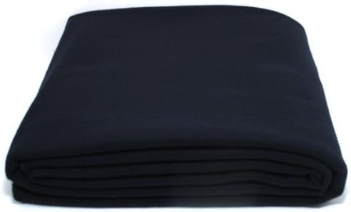 Сребриста тъкан със защита от потъмняване - Предварително вырезанная на парцела - черна (1 ярд 58 инча)