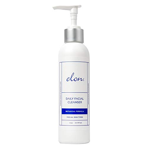 Elon Daily Лицето Cleanser - Овлажняващ Почистващо средство за кожата с билкови екстракти - Ежедневно средство за измиване - Подходящи за всички видове кожа (6 течни унции)