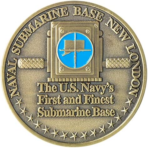 Монета на Повикване на Военно-морската база на подводници на Сащ в Ню Лондон