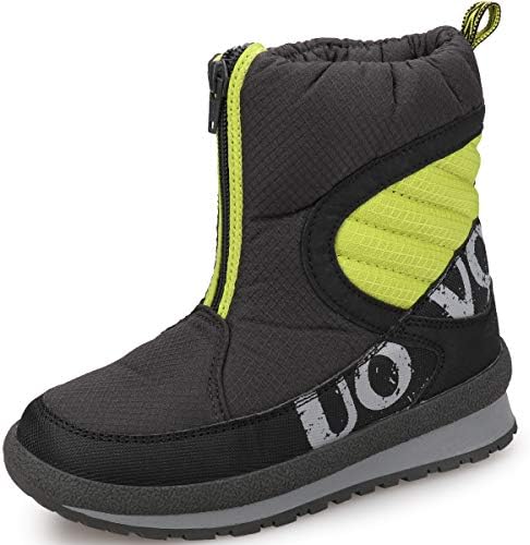 UOVO/ Зимни обувки за момчета; Обувки за момчета; Зимни обувки за децата; Непромокаеми зимни обувки за момчета; Топли нескользящие улични (Малки момчета/по-Големи момчета)