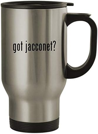 Дрънкулки Gifts got jacconet? - Пътна Чаша от неръждаема Стомана за 14 грама, сребриста
