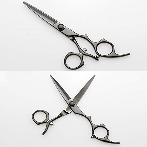 FEENGG Професионални Фризьорски Ножици за фризьорски салон с Остър нож от неръждаема стомана 6,0. Движещ Пръстен
