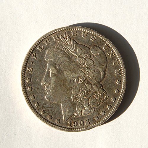 Сребро Морган 1902 г. (.900) Долар 3 $ 1 Избор на Малки части