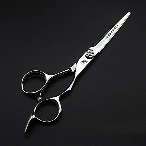 HIAOQ 6,0 Цолови Фризьорски Ножици Професионални Ножици За Подстригване прави с Японски за Салон/Салон (Комплект за прически и филировки)