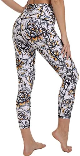 Дамски панталони за йога Free Leaper с висока талия и джобове за жени - Удобни Безшевни Гамаши за Бягане