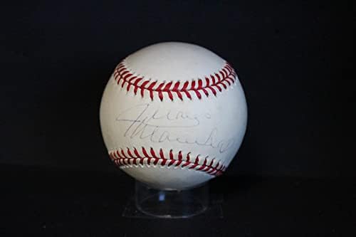 Хуан Маричаль Подписа Бейзболен Автограф Auto PSA/DNA AM48662 - Бейзболни топки с Автографи