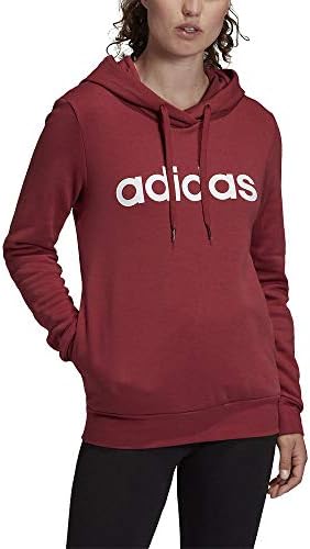 Adidas дамски основите на линейната пуловер hoody с качулка