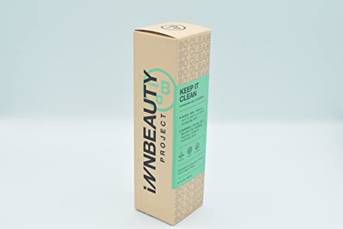 Innbeauty Project Keep It Clean Хидратиращ гел за измиване на лицето с 10 Аминокиселини, керамидами и веганским колаген, 6,7 течни унции