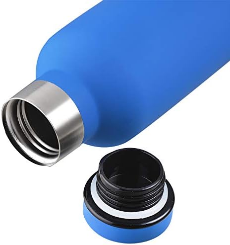 Бутилка за гореща и студена вода Vinod Commander Easy Grip от неръждаема стомана (тъмно синьо)