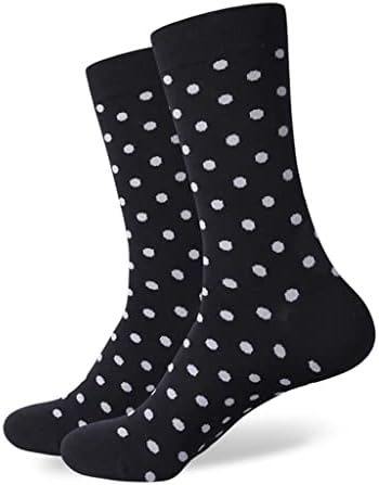чорапи Модни Памучни Мъжки Официални чорапи, Бизнес чорапи, 5 двойки/партия, Дамски спортни чорапи за отдих (Цвят: A, Размер: One Size)