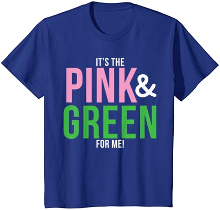 A Това розово-зелена тениска на женското дружество За мен