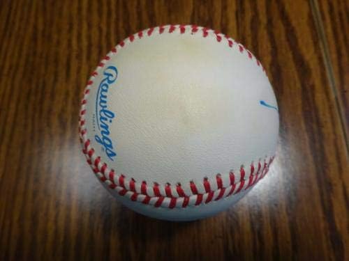 Реджи Джаксън Подписа Автограф Auto OAL Baseball, Сертифициран JSA, - Бейзболни топки с автографи