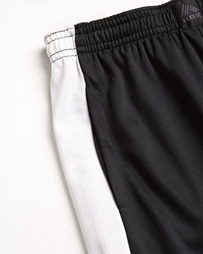 Спортни къси панталони RBX за момчета - от 2 Опаковки спортни спортни шорти за баскетбол с мрежа (4-16)