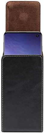 Чанта за телефон ZHANGJUN, Кожен Калъф за колан за iPhone 11/XR, една Чанта-кобур за Samsung Galaxy Note10/s10/s20/S7edge, Калъф за смартфон