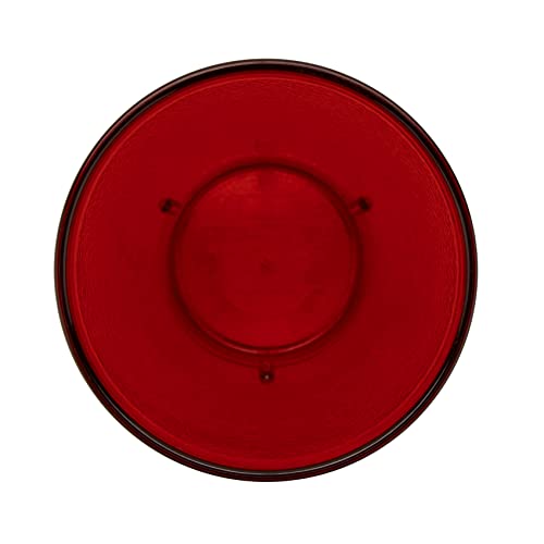 G. E. T. 6616-1-R-ЕО Тежкотоварни Пластмасови Ресторант чаши, 16-унция, Червени (комплект от 4 броя)