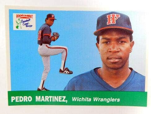 1991 Бейзболен набор от Wichita Wranglers Rocks Dugout Санди Аломар мл. Педро Мартинес - Бейзболни картички
