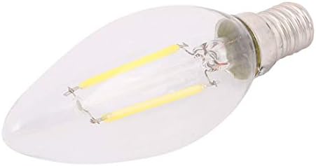 Aexit AC 220-240 Осветителни тела и елементи за управление на 2 W C35 Led Лампа с нажежаема жичка с регулируема яркост E14 Бял