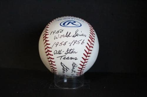 Бейзболен автограф с автограф на Стан Лопати Auto PSA/DNA AM48744 - Бейзболни топки с автографи