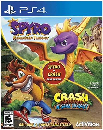 Ремастированный пакет Spyro Crash - PlayStation 4